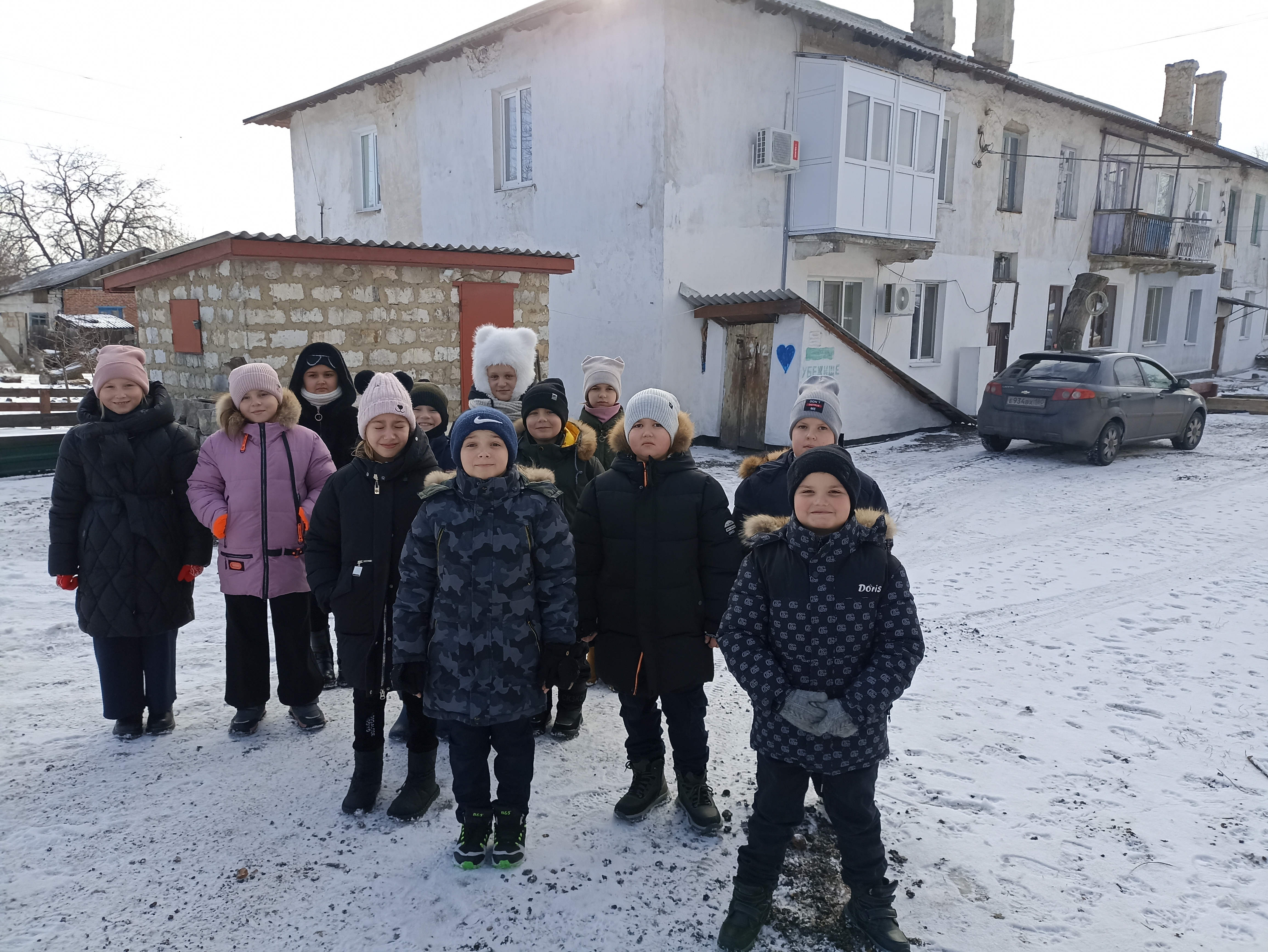 Экскурсия  по улицам поселка.