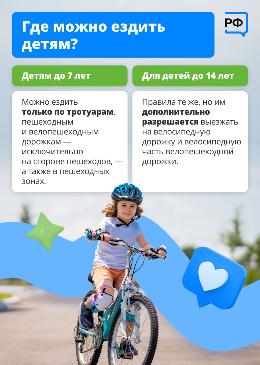Памятка юному велосипедисту.